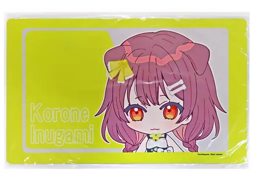 【バーチャルYoutuber】ICカード風プレイマット 戌神ころね(nennen) C101/FourSeasons