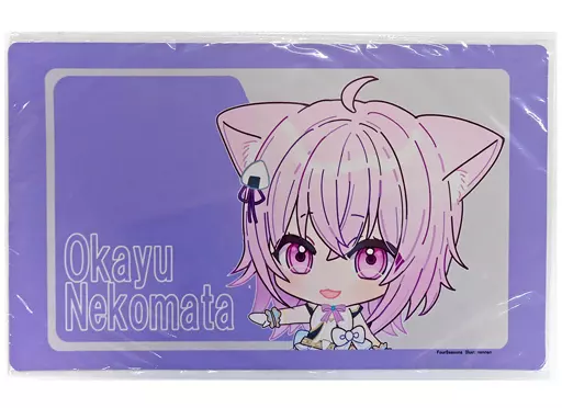 【バーチャルYoutuber】ICカード風プレイマット 猫又おかゆ(nennen) C101/FourSeasons