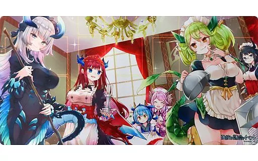 【遊戯王】プレイマット ドラゴンメイド(alt) 強欲で謙虚なイベント TURN10/強謙イベント準備会