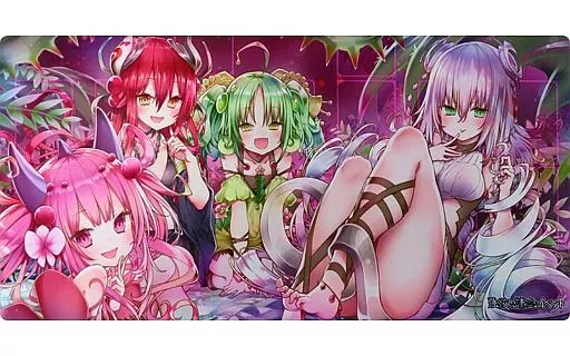 【遊戯王】プレイマット 蟲惑魔(alt) 強欲で謙虚なイベント TURN8/強謙イベント準備会