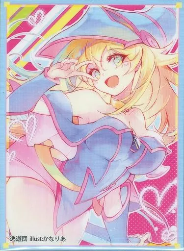 【遊戯王】スリーブ ブラック・マジシャン・ガール(かなりあ) /逸遊団