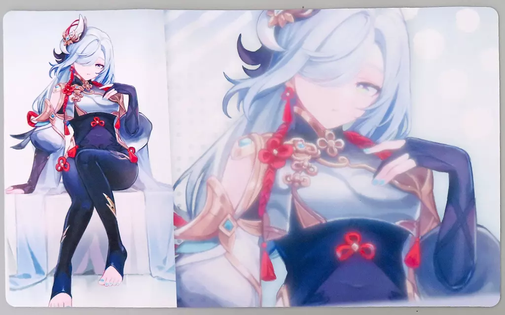 【原神】プレイマット 申鶴B(羽蛇Quetzalli) C99/EATOS