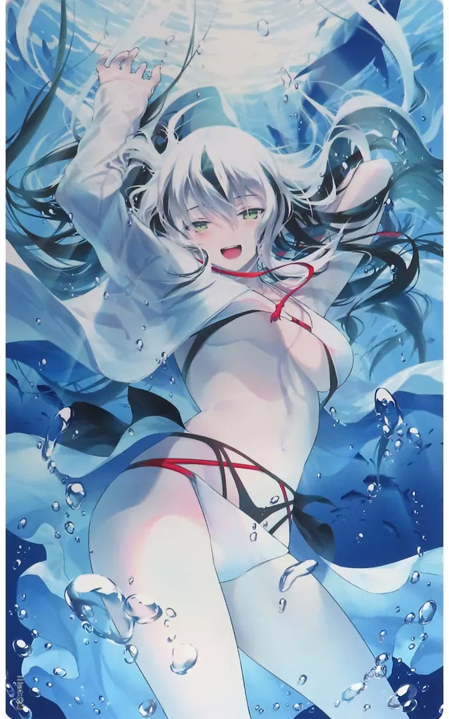 【Fate】プレイマット 水着景虎(光崎) エアコミケ2/クラスター
