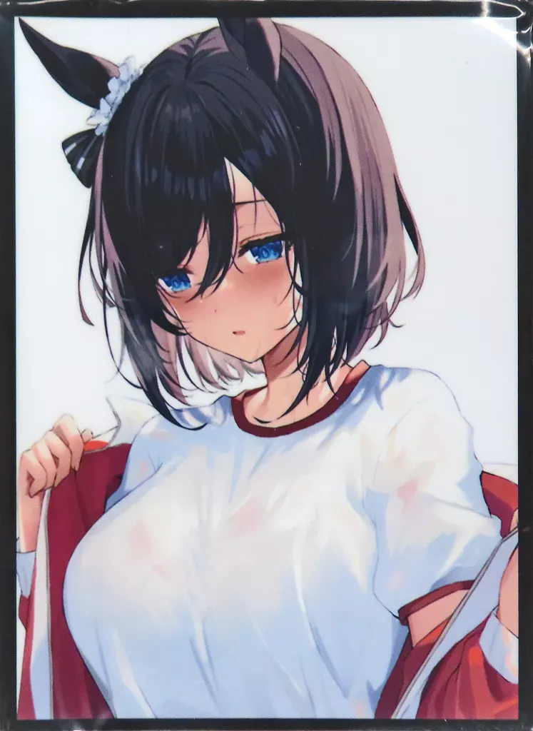 【ウマ娘 プリティーダービー】スリーブ エイシンフラッシュ(緋月ひぐれ) C99/白詰草