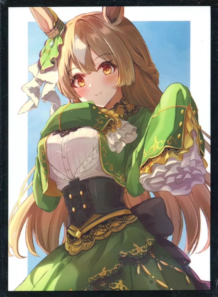 【ウマ娘 プリティーダービー】スリーブ サトノダイヤモンド(天空かぷちーの) サンシャインクリエイション2021 Summer/混沌の女神様