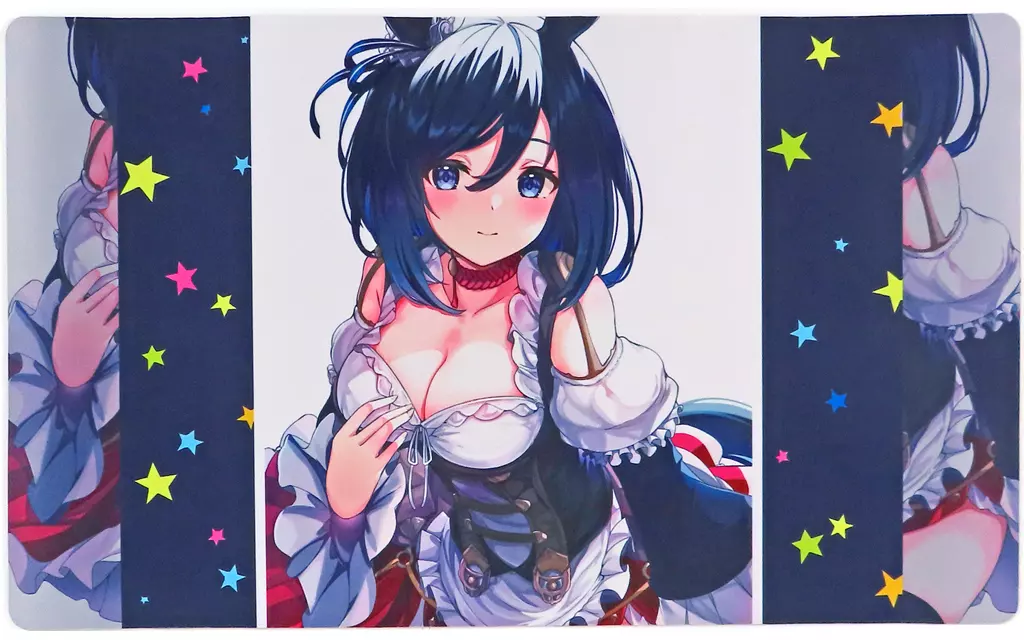 【ウマ娘 プリティーダービー】プレイマット エイシンフラッシュ(ぜいよん) プリウマイティ大阪杯/混沌の女神様