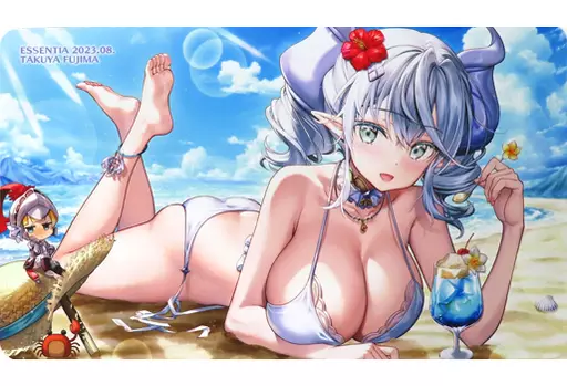 【遊戯王】プレイマット 白銀の城のラビュリンス(藤真拓哉) C102/ESSENTIA