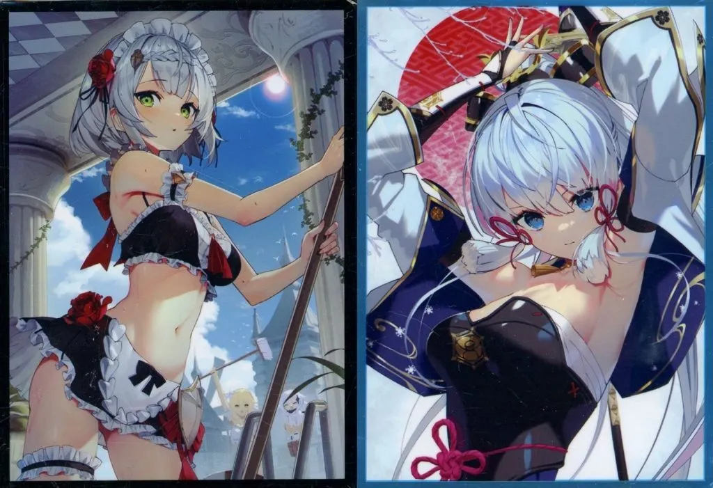 【原神】スリーブセット ノエル＆綾華(スコッティ) C102/白詰草
