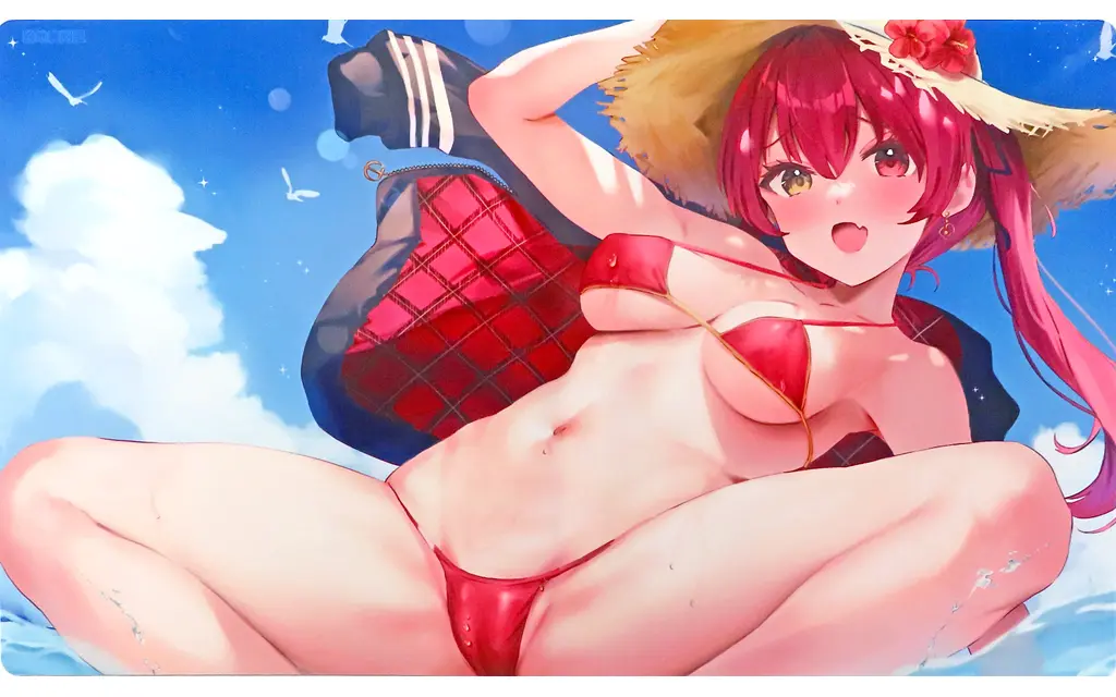【ホロライブ】プレイマット 宝鐘マリン(うえっち) C102/路地裏同盟