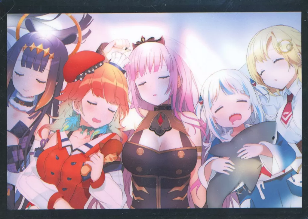 【ホロライブ】スリーブ ホロEN2(黒兎) エアサンクリ2021春/混沌の女神様