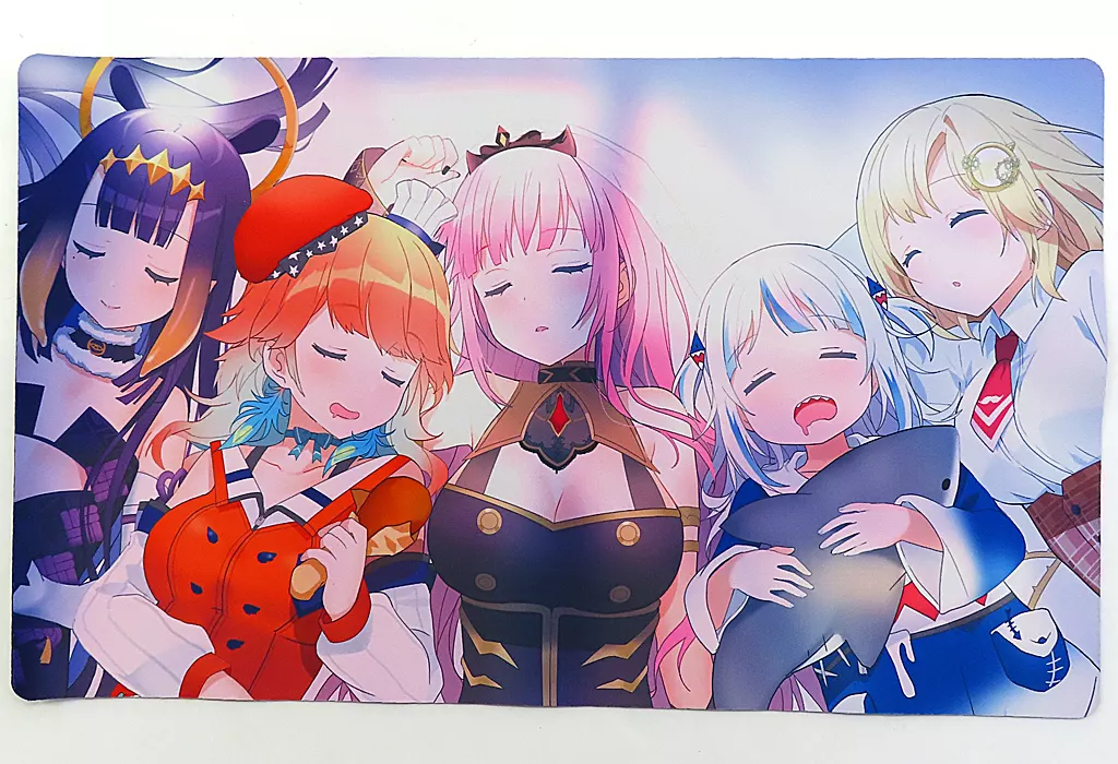 【ホロライブ】プレイマット ホロEN2(黒兎) エアサンクリ2021春/混沌の女神様