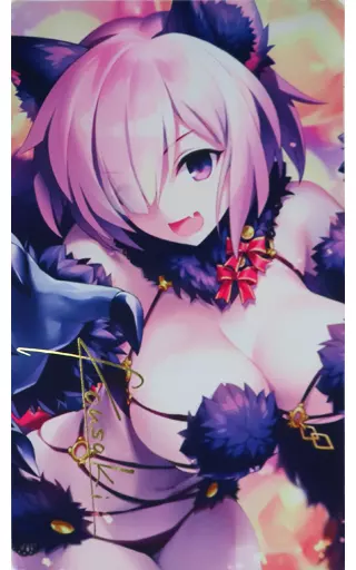 【Fate】プレイマット マシュ・キリエライト(光崎) エアコミケ3/クラスター