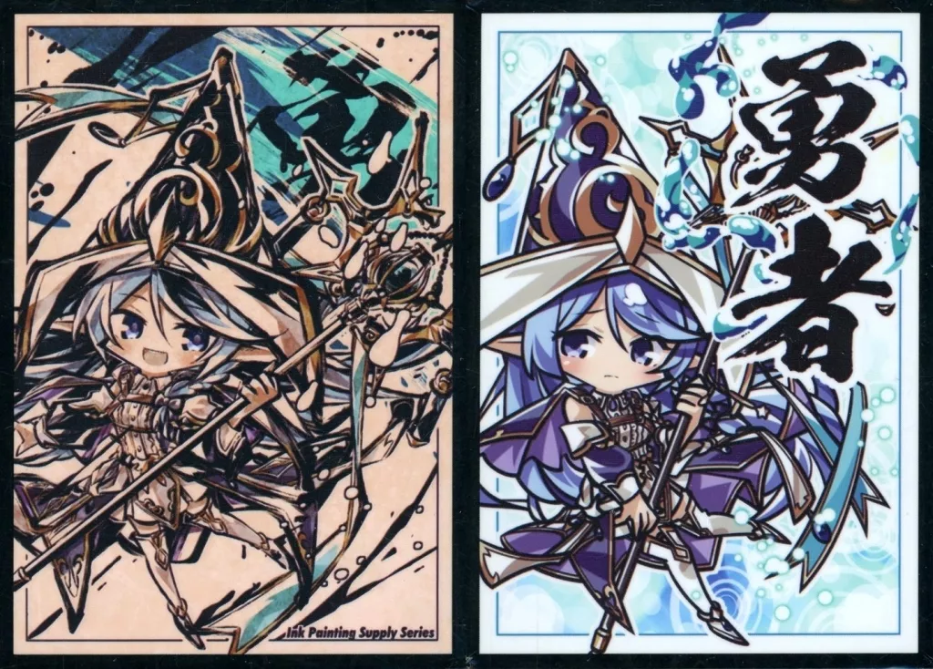 【遊戯王】スリーブセット SD墨絵勇者セット(itota&サトウ) エアサンクリ2022 Spring/Cake Rabbits