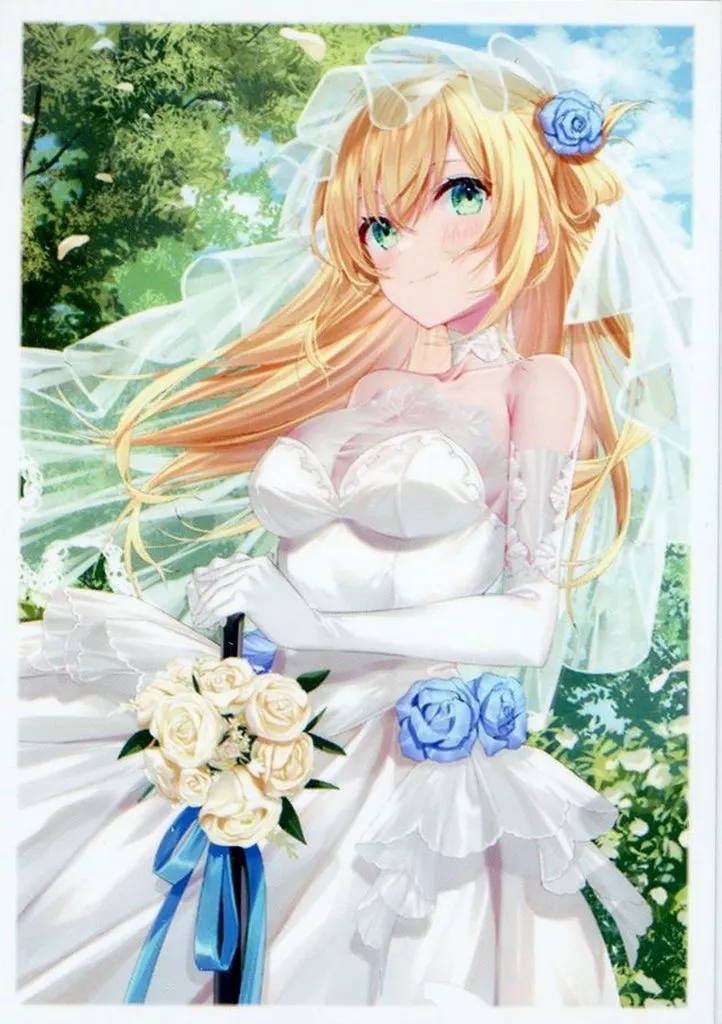 【遊戯王】スリーブ 閃刀姫-レイ ウエディング(由夜) C99/ミッドナイトブルー
