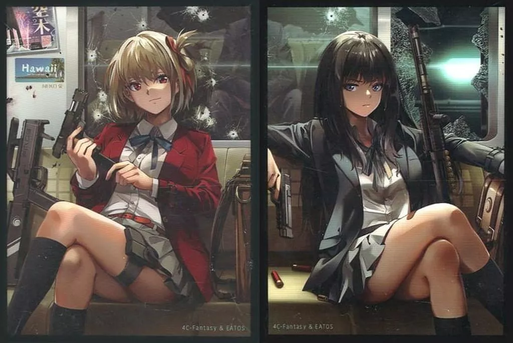【リコリス・リコイル】スリーブセット 決戦リコセット(NEKO) エアサンクリ2022秋2nd/EATOS＆4C-Fantasy