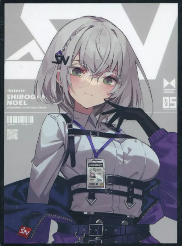 【ホロライブ】スリーブ 白銀ノエル(石原竜也) エアサンクリ2022秋/混沌の女神様