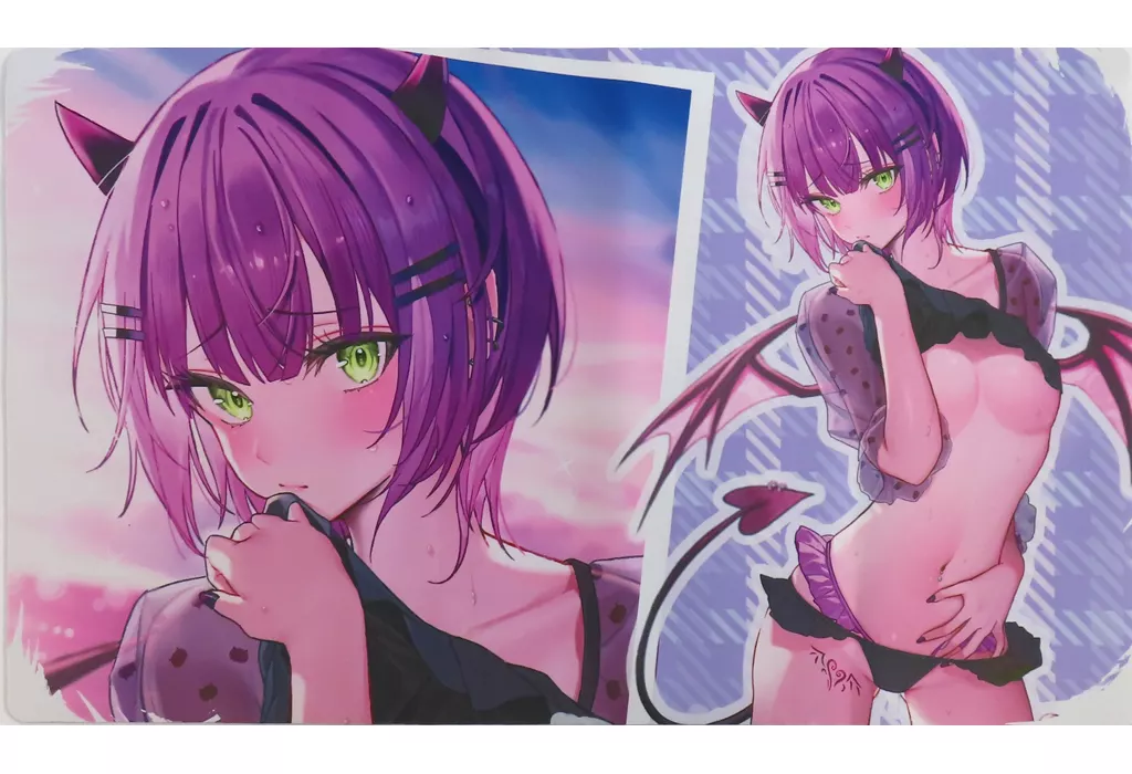 【ホロライブ】プレイマット 常闇トワ(さなだケイスイ) C103/白詰草
