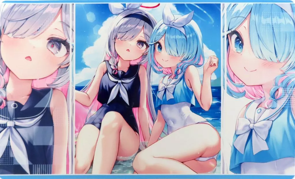 【ブルーアーカイブ】プレイマット アロナ＆プラナ(Mono) C103/サンパン