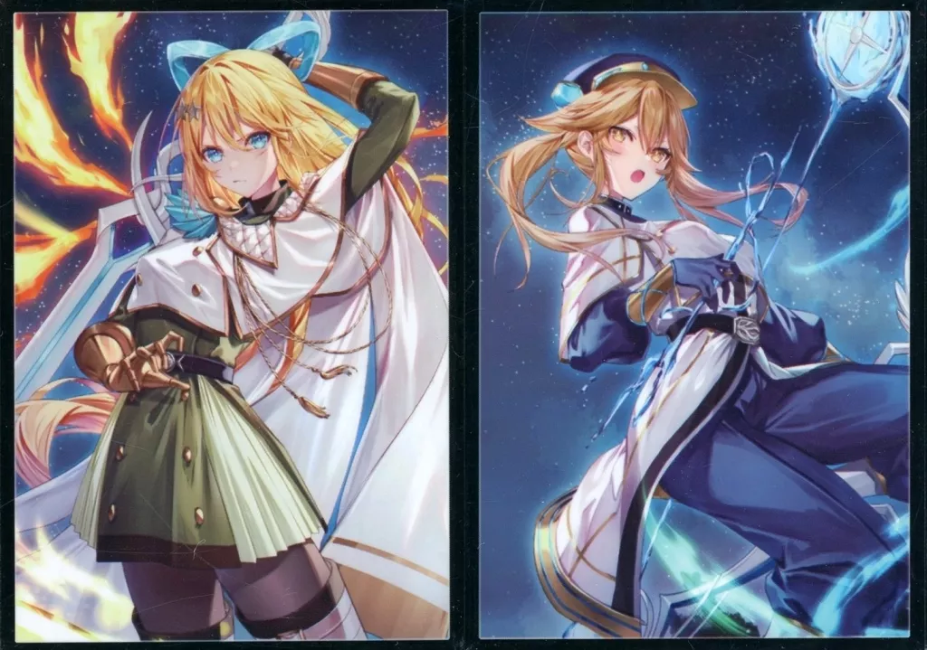 【遊戯王】スリーブセット エクソシスターセット(由夜) エアコミ1☆21/ミッドナイトブルー