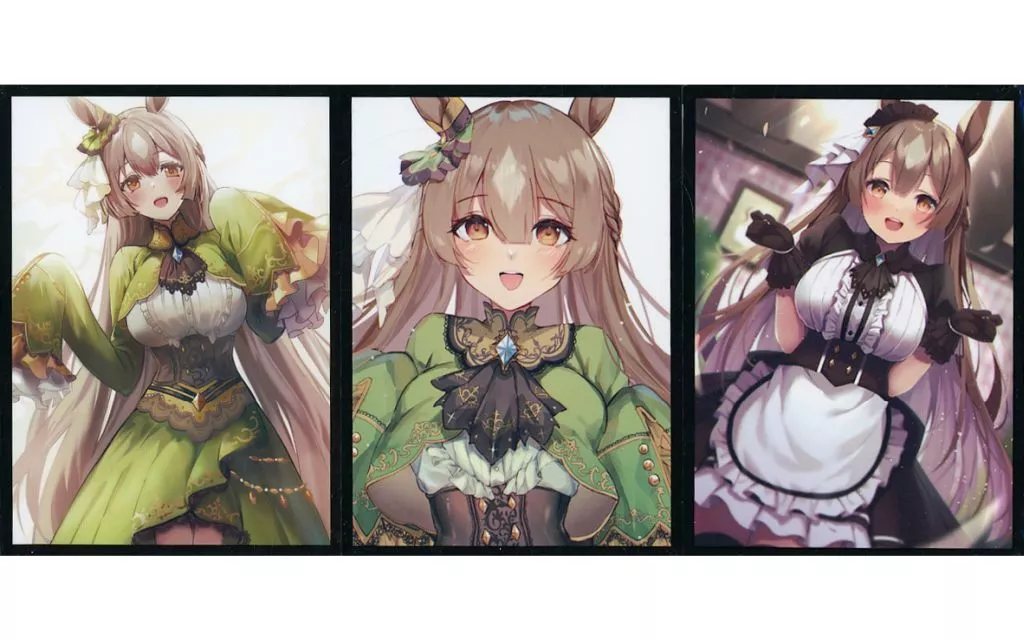 【ウマ娘 プリティーダービー】スリーブセット ダイヤセット(天江ひなた＆雪＆宮坂みやび) プリウマイティ名古屋杯/混沌の女神様