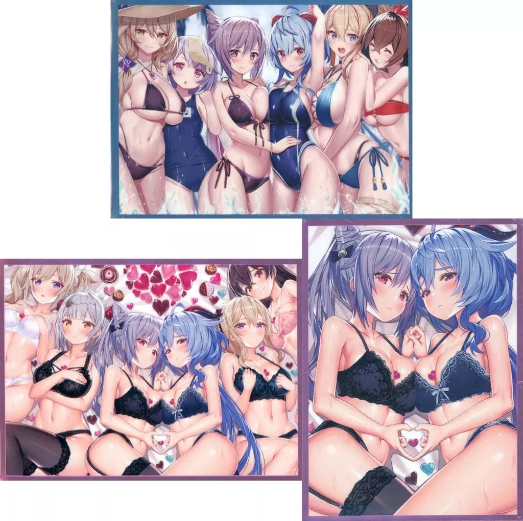 【原神】スリーブセット げんしんセット(あくせま) エアコミ1☆19/白詰草