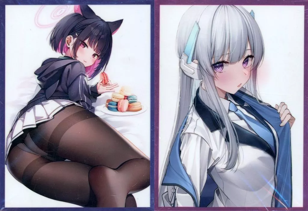 【ブルーアーカイブ】スリーブセット カズサ＆ノアセット(Jehyun＆河藍葎) サンシャインクリエイション2022 Autumn 2nd/白詰草