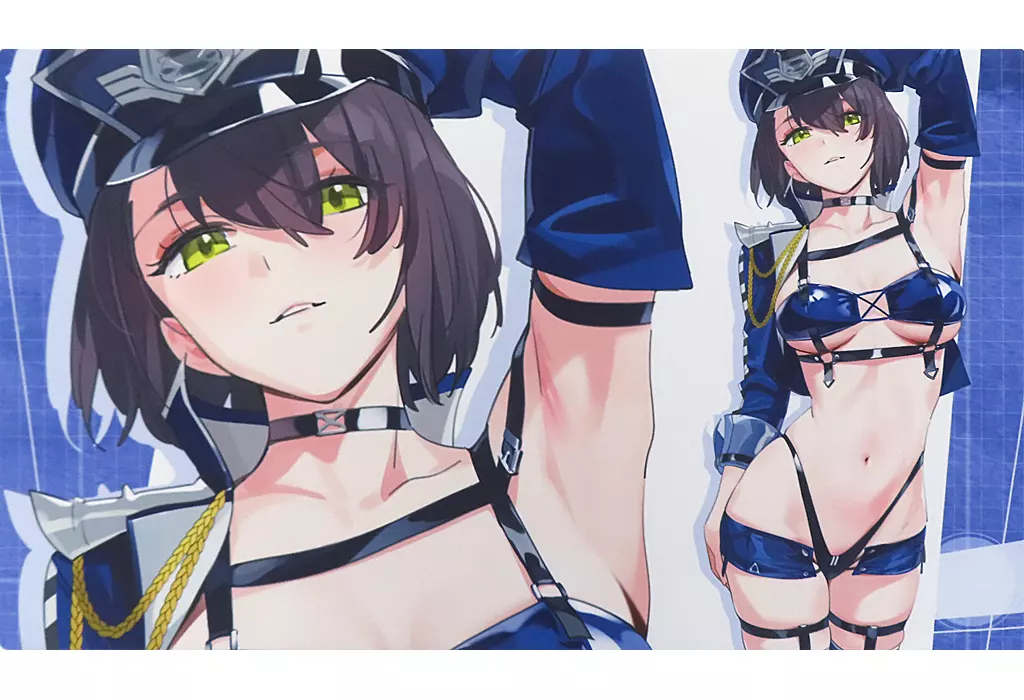 【アズールレーン】プレイマット ボルチモア(YD) エアサンクリ2023春/白詰草