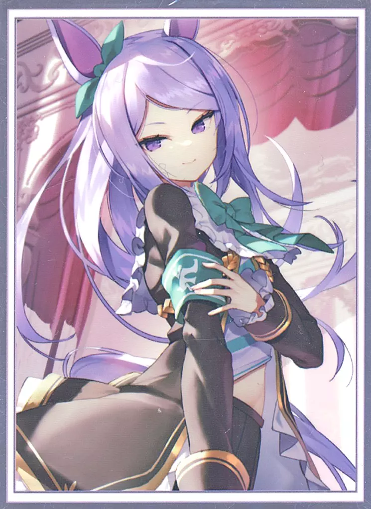 【ウマ娘 プリティーダービー】スリーブ メジロマックイーン ほほ笑み(スコッティ) エア夏コミ2021/サンパン