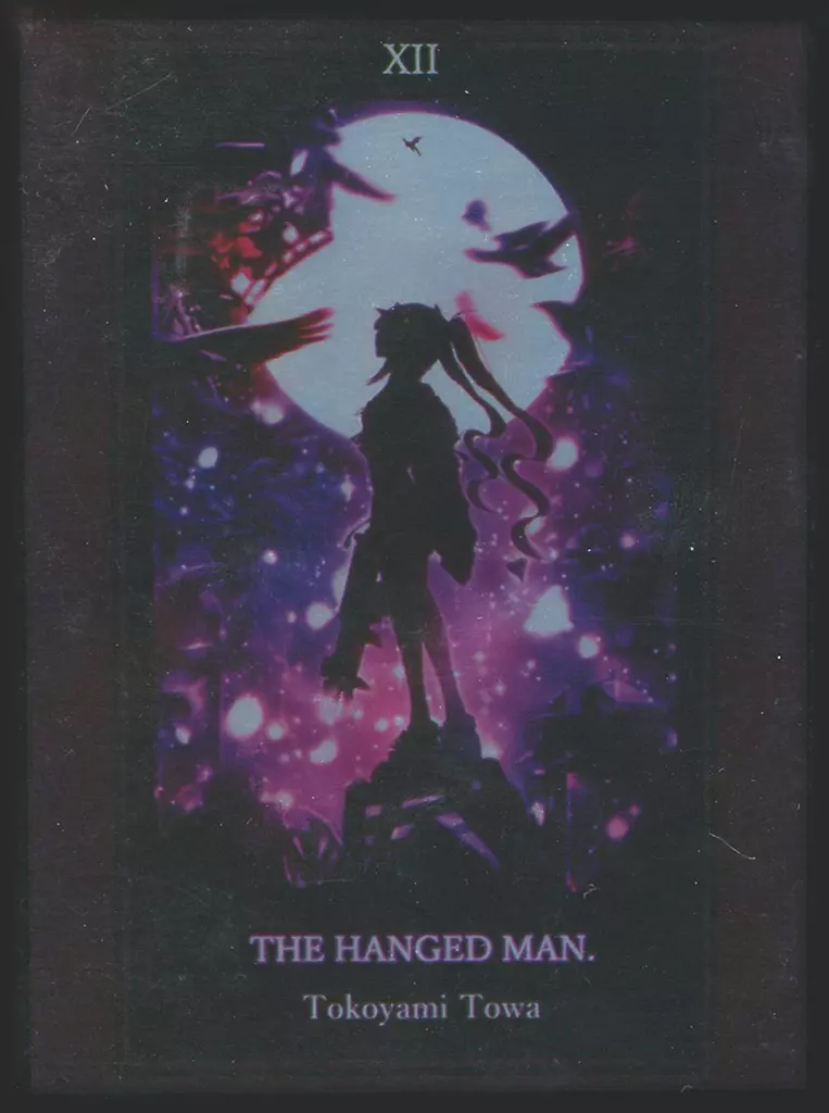 【ホロライブ】スリーブ [ホロタロ]XIIトワ The Hanged Man(ハラダミユキ) エアコミ1☆20/サンパン