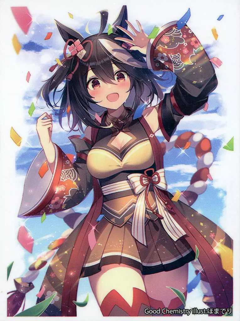 【ウマ娘 プリティーダービー】スリーブ キタサンブラック(ほまでり) こみっくトレジャー★38/グッドケミストリ