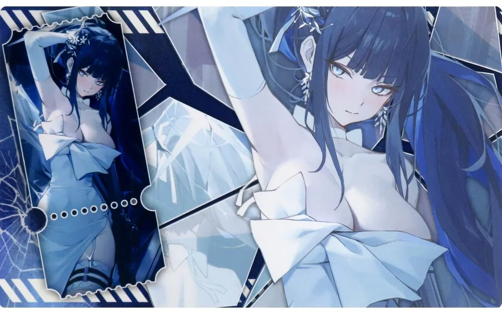 【ブルーアーカイブ】プレイマット ドレスサオリ 横(netural) エアコミ1☆24/EATOS