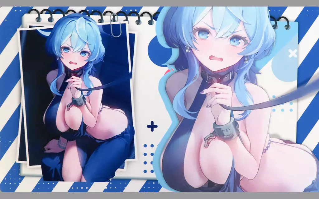 【ブルーアーカイブ】プレイマット ドレスアコ 横(一慧) エアコミ1☆24/EATOS