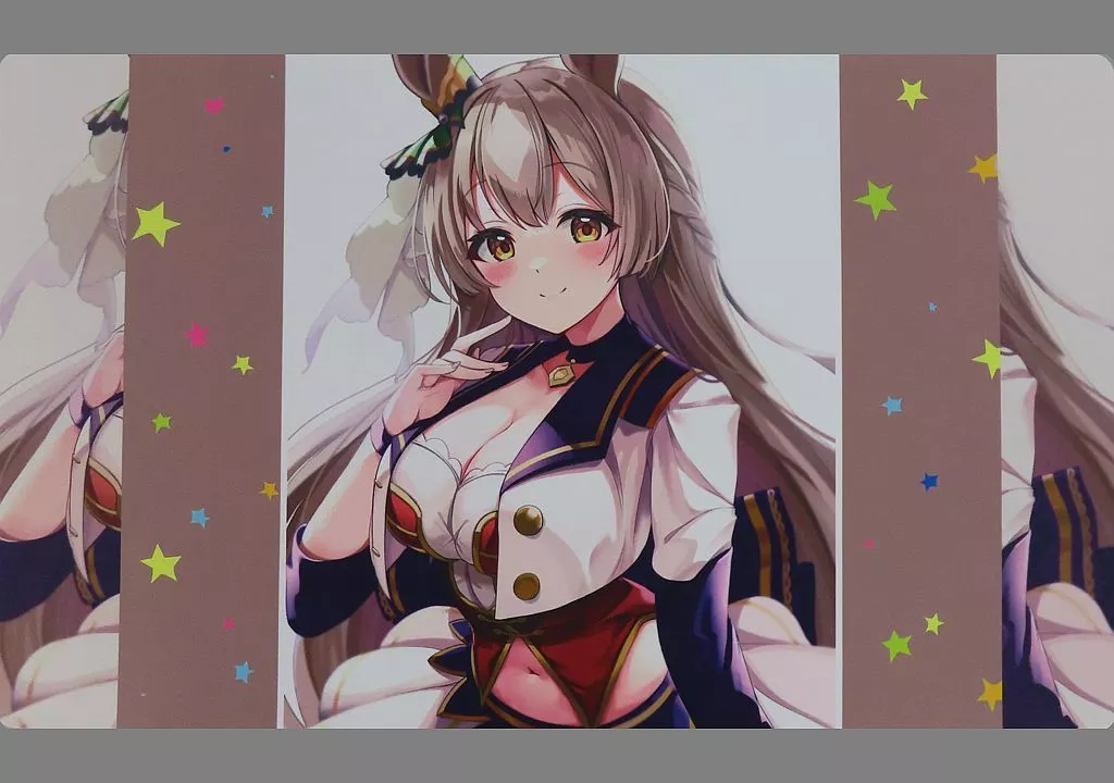 【ウマ娘 プリティーダービー】プレイマット サトノダイヤモンド(ぜいよん) COMIC1☆19/混沌の女神様