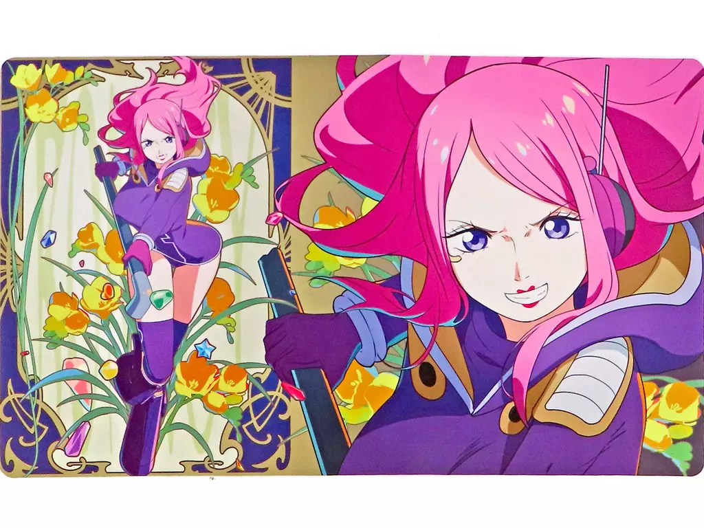 【ワンピース】プレイマット BONNEY(とみを) サンシャインクリエイション2024 Summer/混沌の女神様
