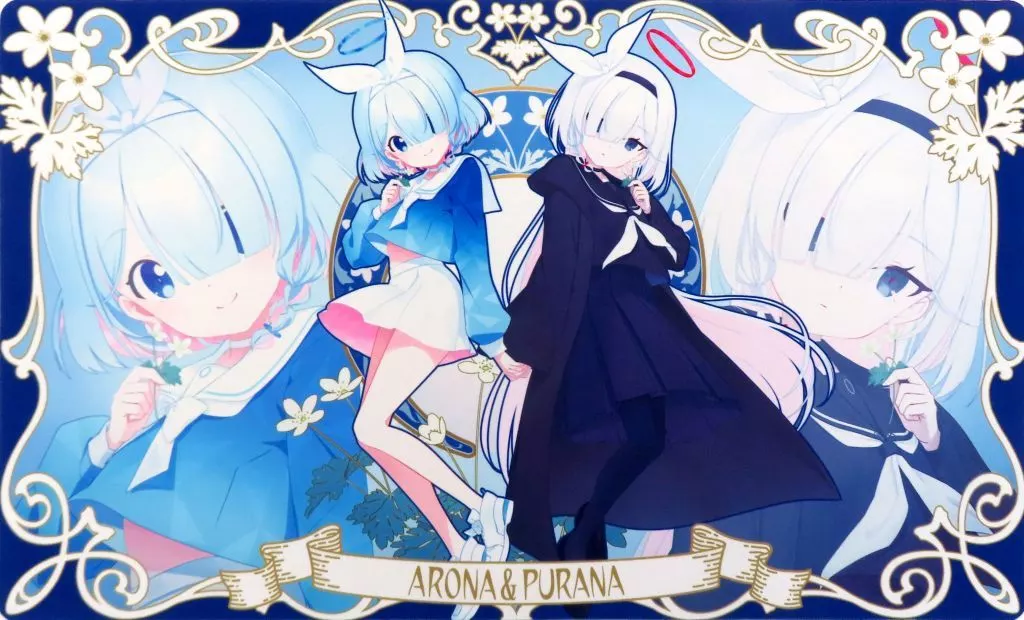 【ブルーアーカイブ】プレイマット アロナ＆プラナ(とみを) サンシャインクリエイション2024 Summer/混沌の女神様
