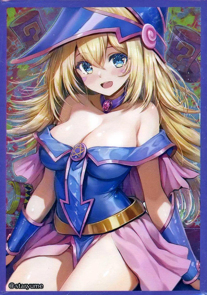 【遊戯王】スリーブ ブラック・マジシャン・ガール(星遥ゆめ) C104/星夢亭