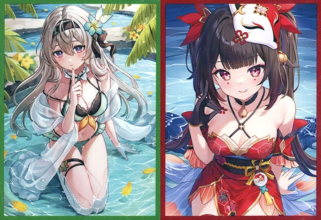 【崩壊:スターレイル】スリーブセット ホタル&花火(にゃまそ&Hitsu) C104/白詰草