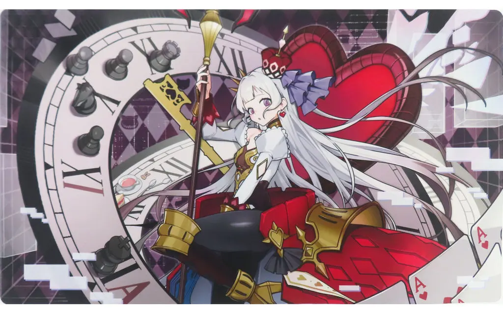 【遊戯王】プレイマット M∀LICE＜Q＞HEARTS OF CRYPTER Circle KOS