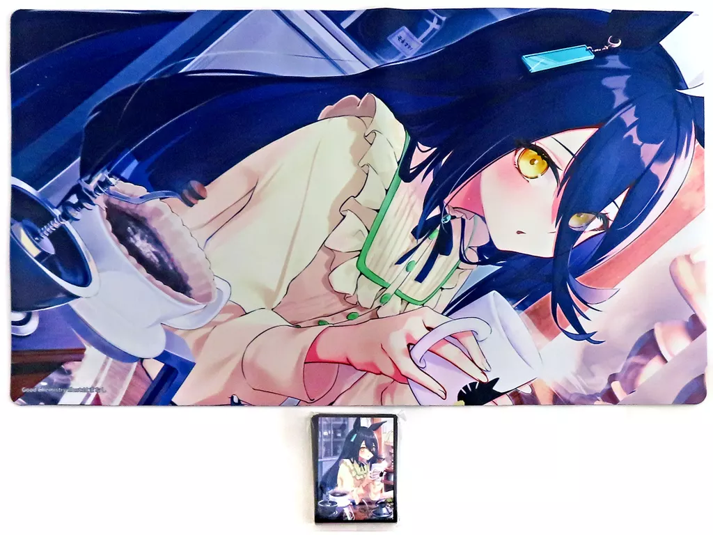 【ウマ娘 プリティーダービー】カードスリーブ+プレイマットセット マンハッタンカフェ(はまなし) サンシャインクリエイション2023 Spring/グッドケミストリ