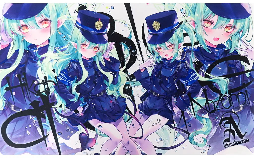 【ブルーアーカイブ】プレイマット 第1弾 橘ノゾミ＆橘ヒカリ(小林由高) C104/アレマテオレマ