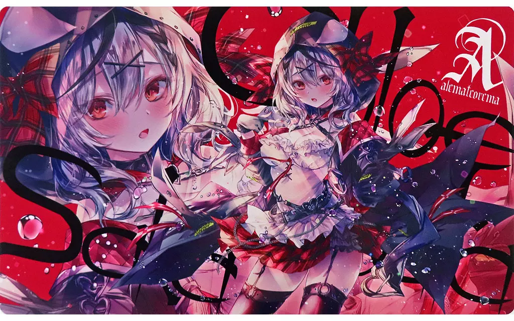 【ホロライブ】プレイマット 第2弾 沙花叉クロヱ(小林由高) C101/アレマテオレマ