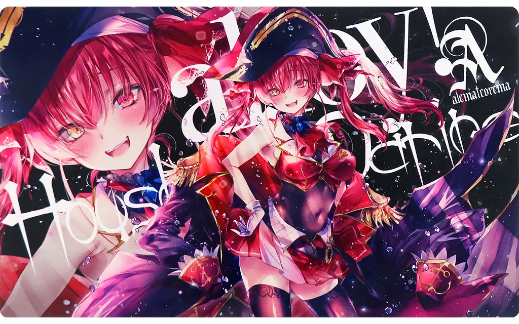 【ホロライブ】プレイマット 第1弾 宝鐘マリン(小林由高) C101/アレマテオレマ
