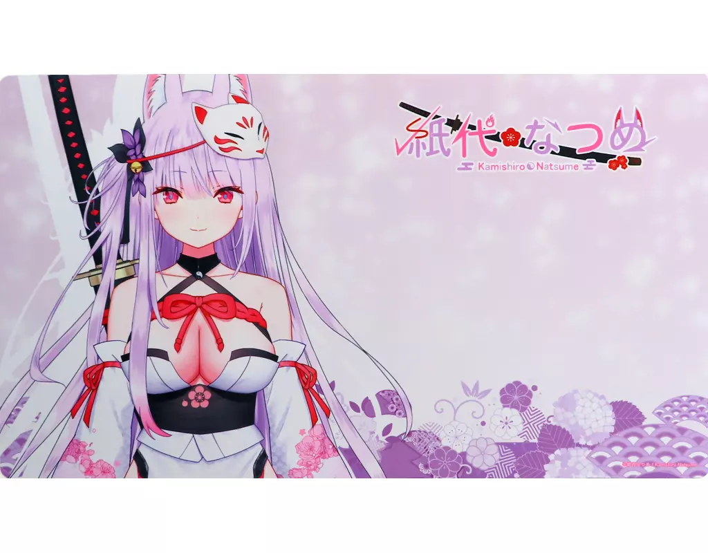 【バーチャルYoutuber】プレイマット 紙代なつめ 通常衣装(やすゆき) 紙代なつめSUMMER/紙切ればさみ