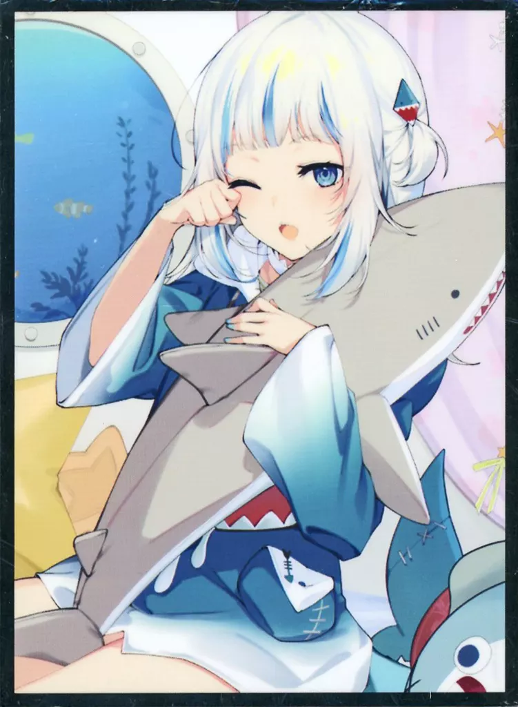 【ホロライブ】スリーブ がうる・ぐら ベッド(イコモチ) エアコミ1☆18/サンパン