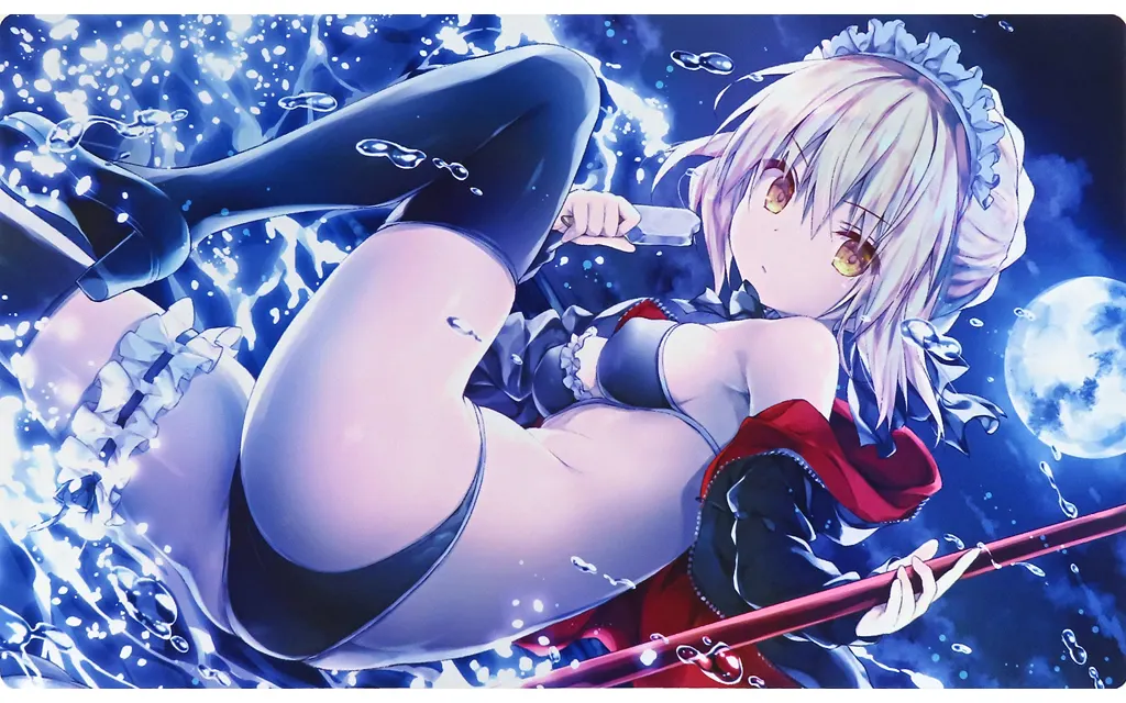 【Fate】プレイマット 水着アルトリア メイドオルタ(konomi) こみっく★トレジャー31/きのこのみ
