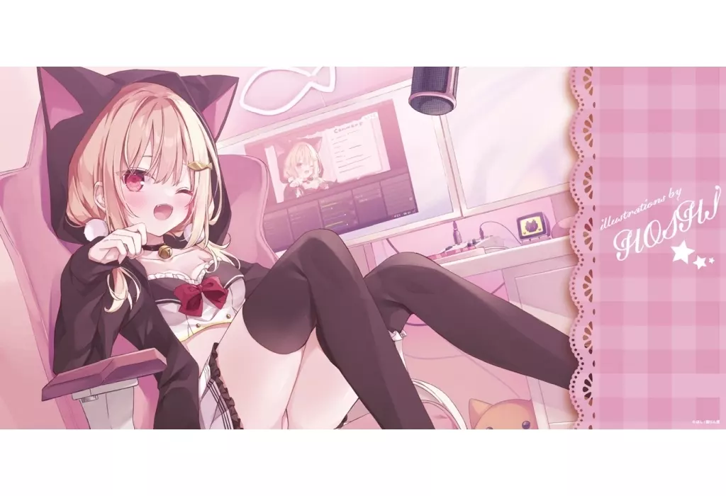 【オリジナル】プレイマット ほし先生(ほし) 猫りん堂
