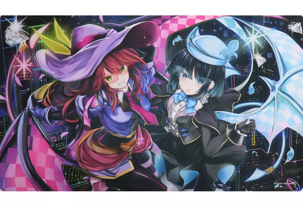 【遊戯王】プレイマット Evil twins キスキル・リィラ(亞夢) Resur gence