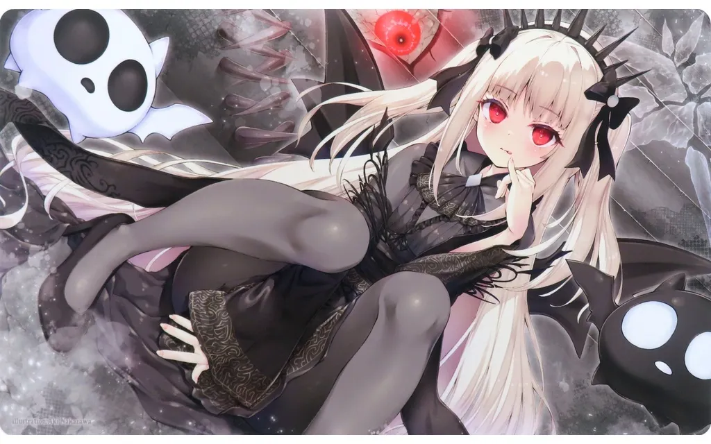 【遊戯王】プレイマット 光なき影 ア=バオ・ア・クゥー(仲澤アキ) C105/Razzle