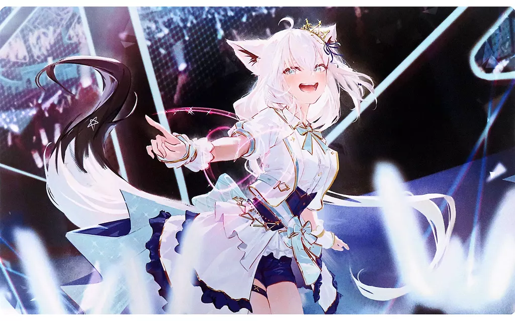 【ホロライブ】プレイマット 白上フブキ(Hyde) C105/未確認スリーブ