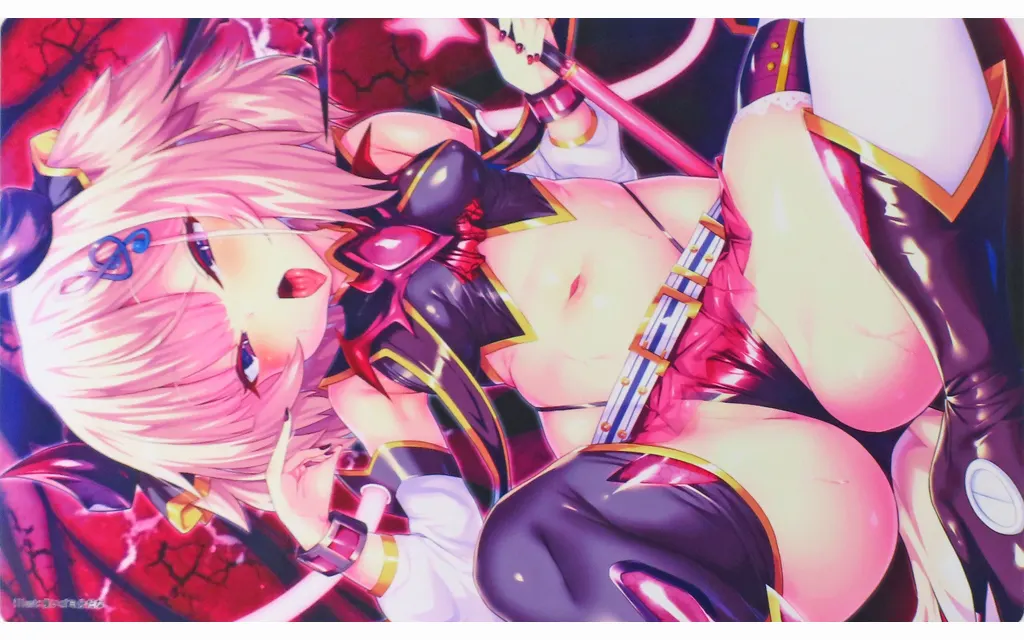 【ボンバーガール】プレイマット 悪堕ちブラス(良いゴミ分だな) C105/クラスター